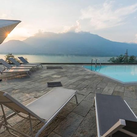 Magic Lake View With Beautiful Pool Area Bellano Exterior photo